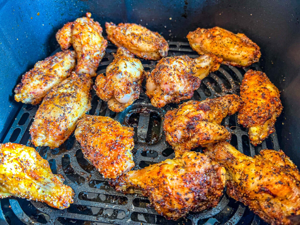 Air fryer wings