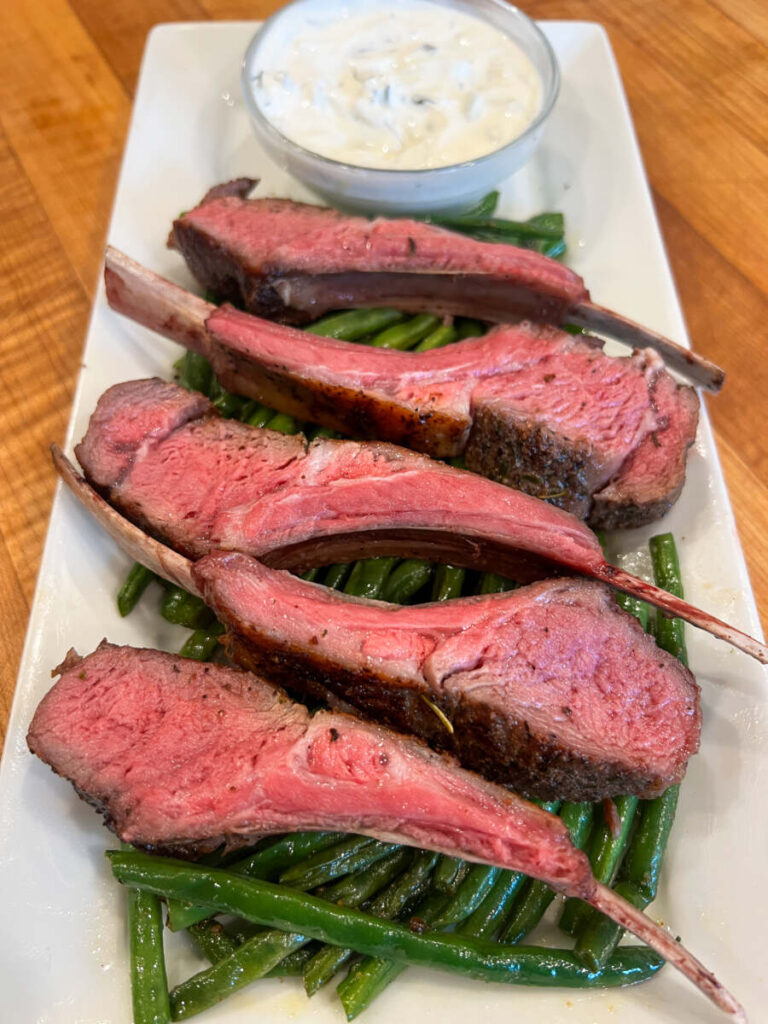 Sous Vide Rack Of Lamb