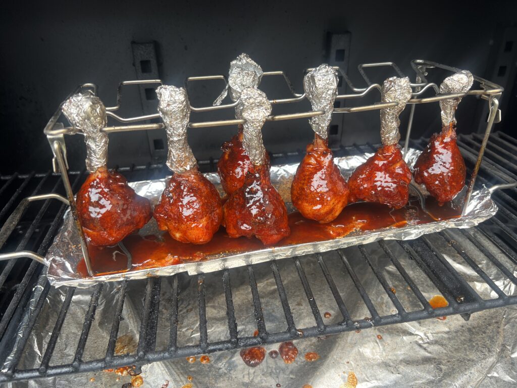 Glazing in some smoke