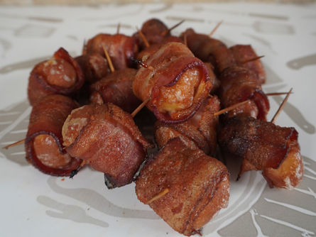 Bacon Wrapped Munchkins