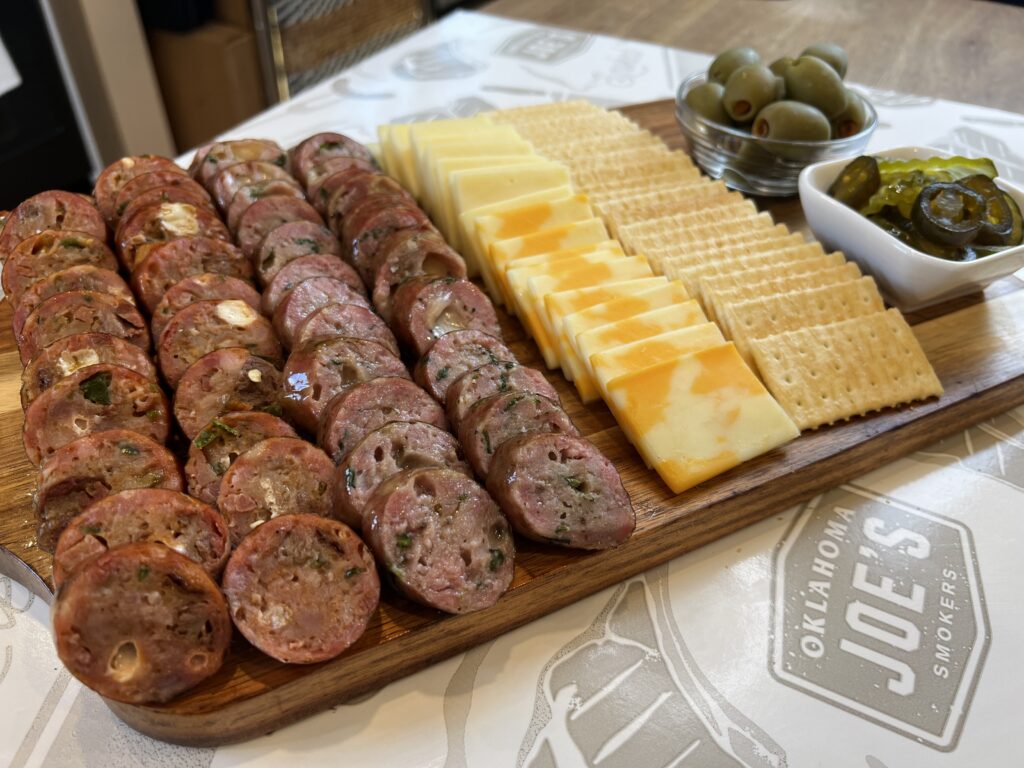 Sausage & cheese board