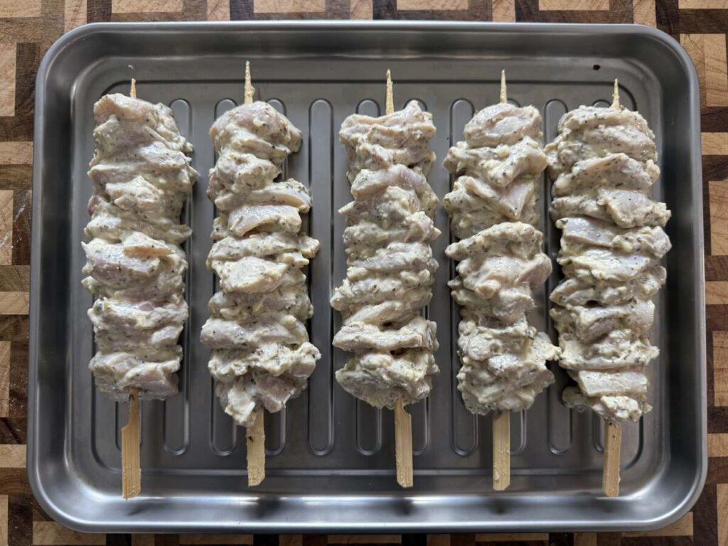 Marinated chicken