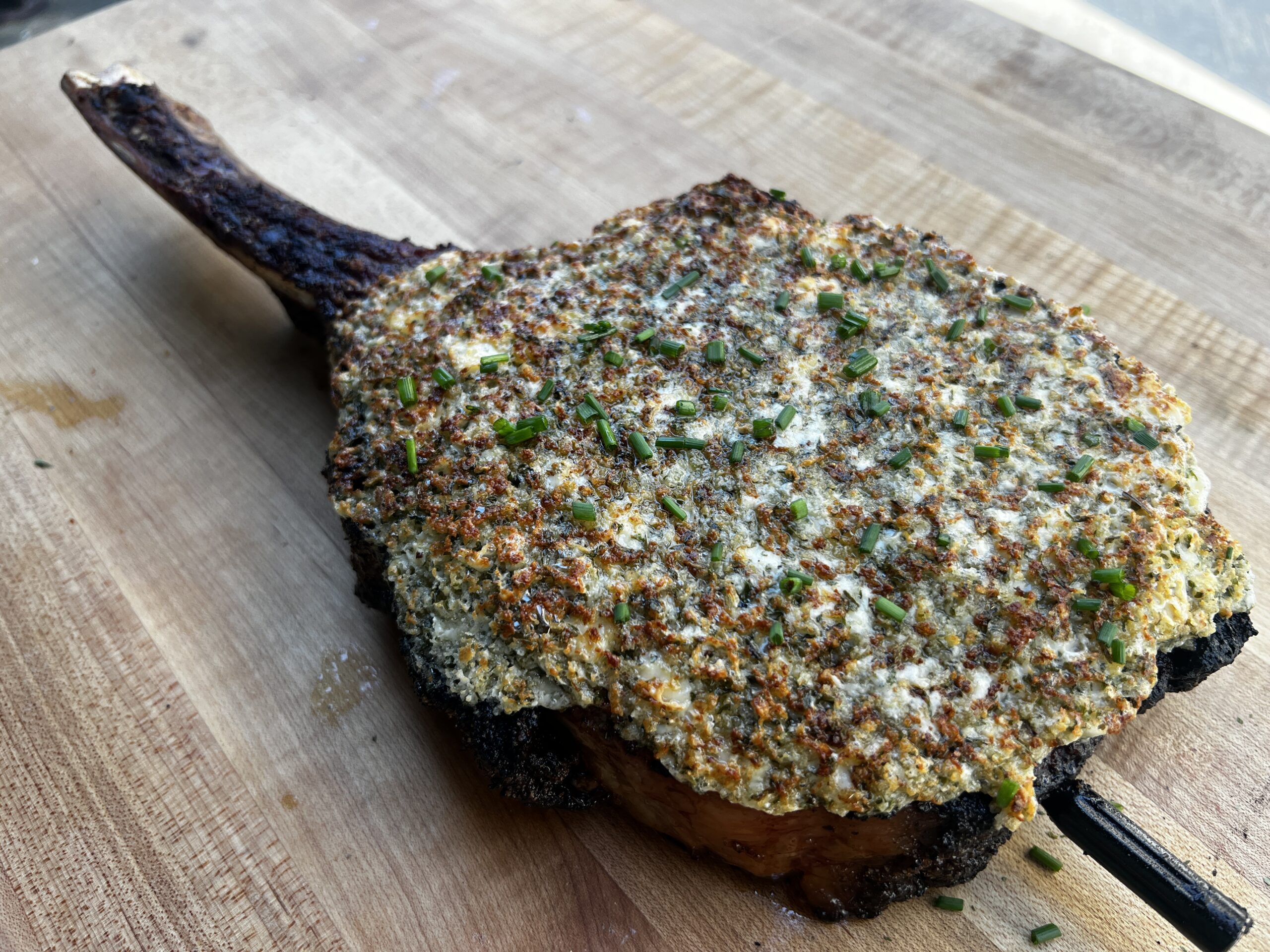 Gorgonzola Crusted Ribeye