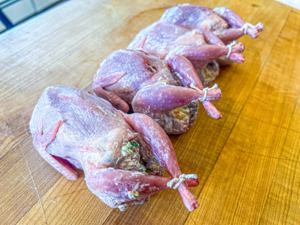 stuffed quail
