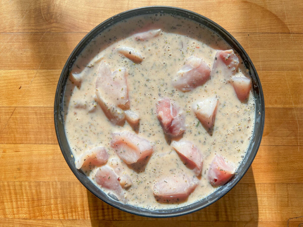 Gator tenderloin marinade