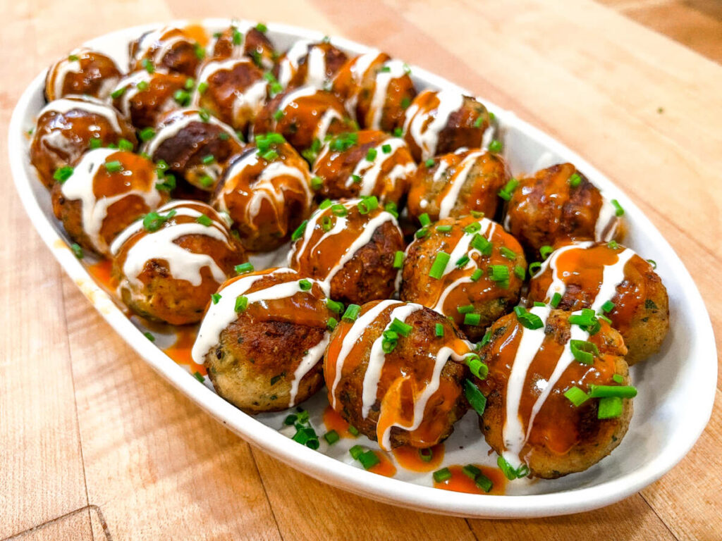Buffalo Chicken Meatballs