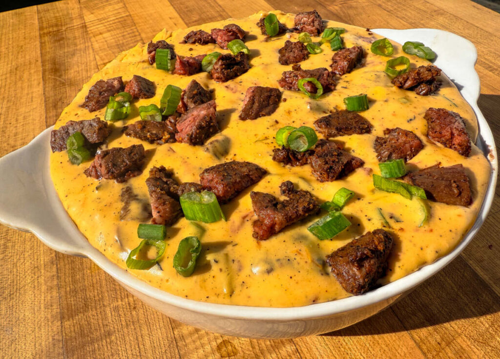 Smoked Steak Queso