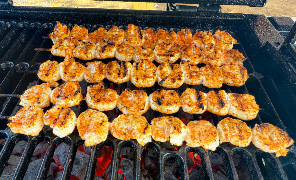 Grilled seafood